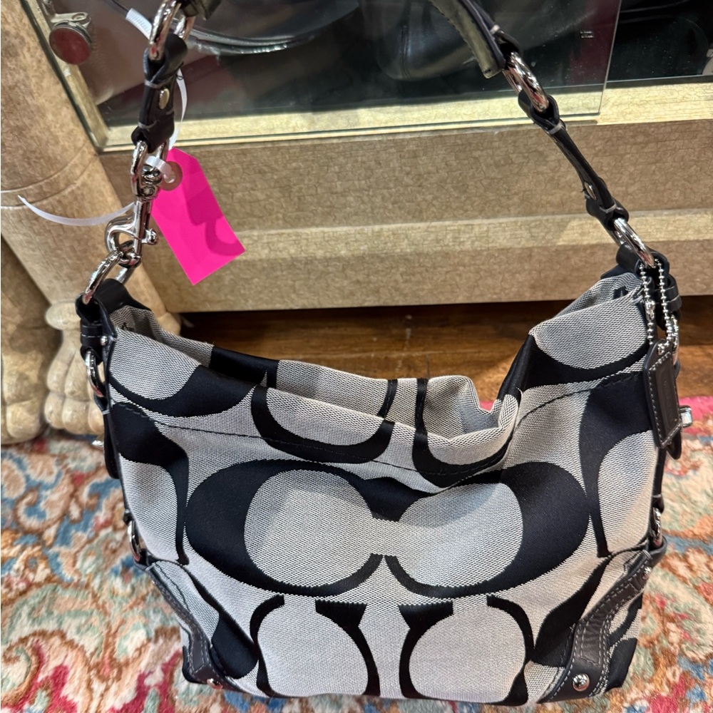 Coach Carly Signature Print Bag 13792m